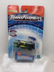 Vintage Transformers Spy Changers Mirage Green Version Race Car 2002 Hasbro